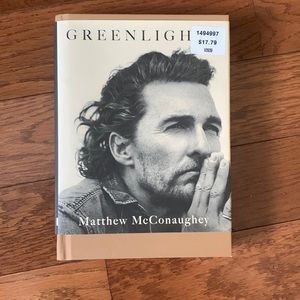 Greenlight by Matthew McConaughey hardback